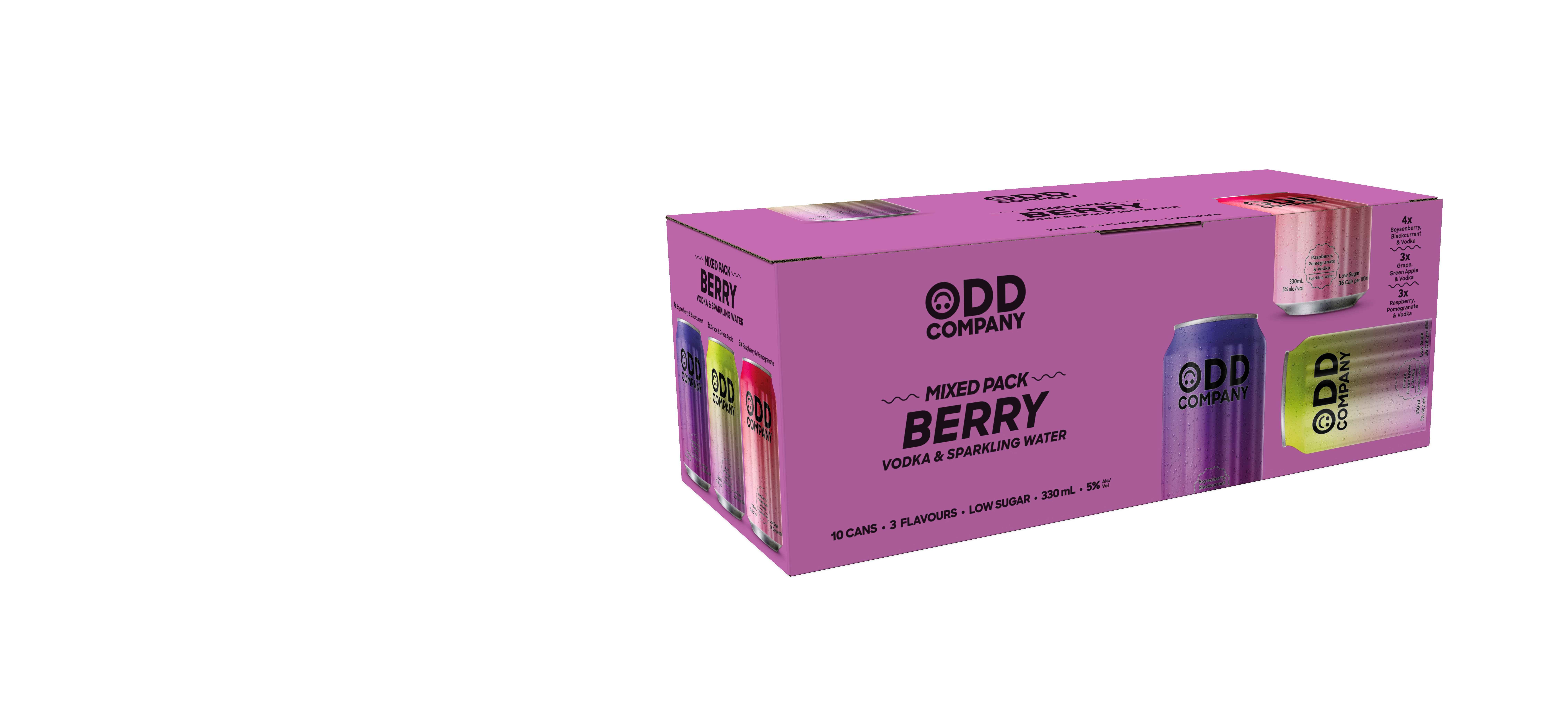 Web Banner Odd Company Berry 330Ml Mixed 3D V2
