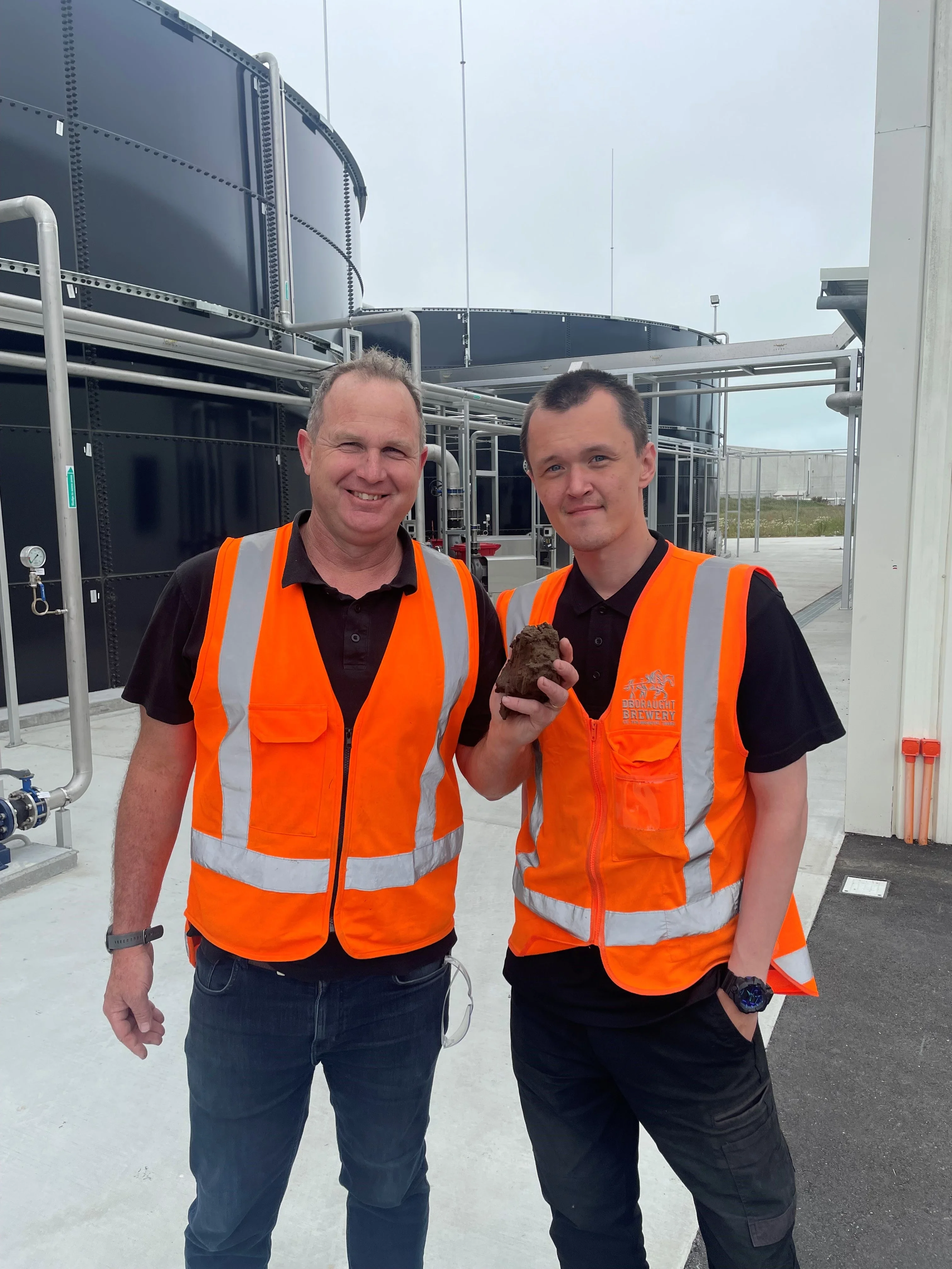 Adrian And Sergei Checking Ww Sludge
