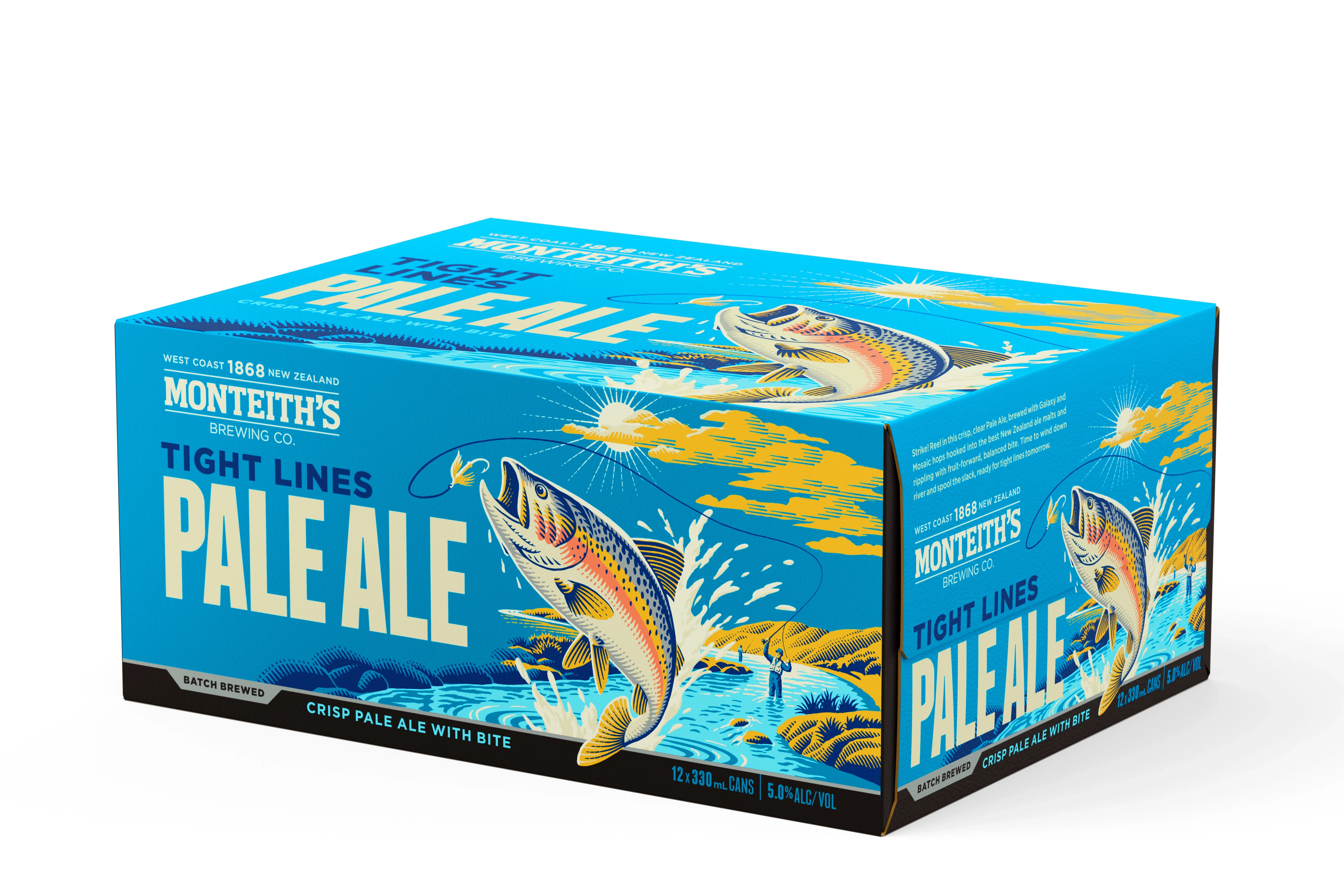 Monteiths Tightlines 12Pkcans