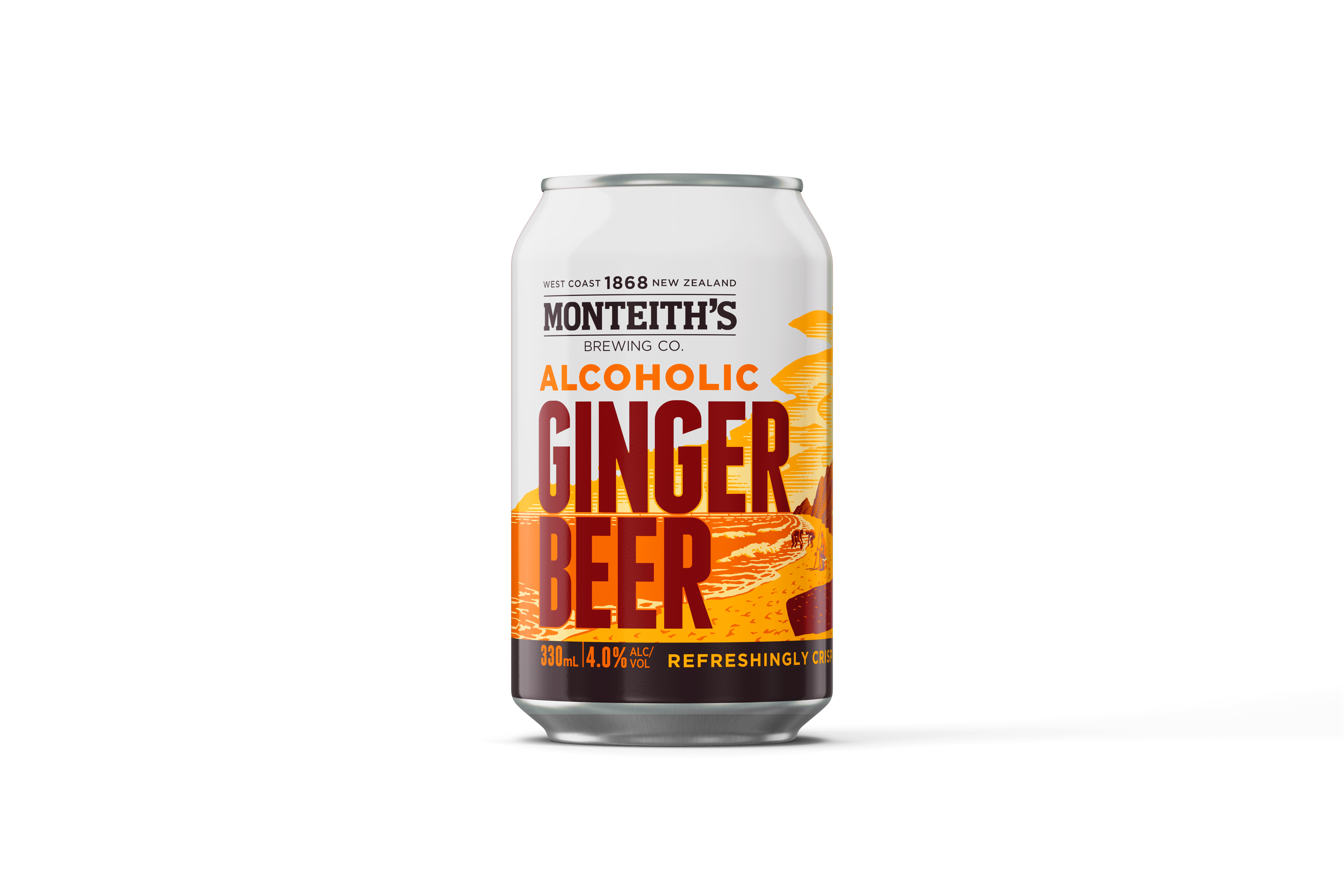 Monteiths Gingerbeer Can Front (1)